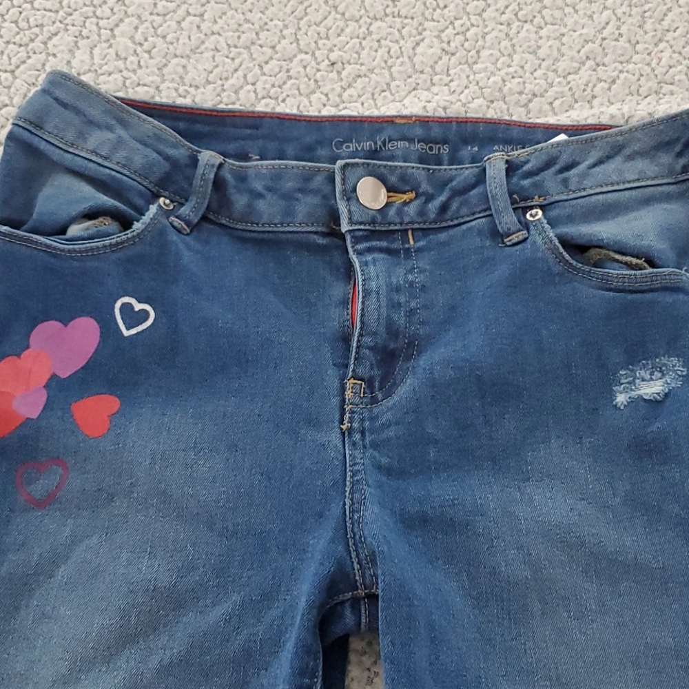 Calvin Klein Ripped Jeans